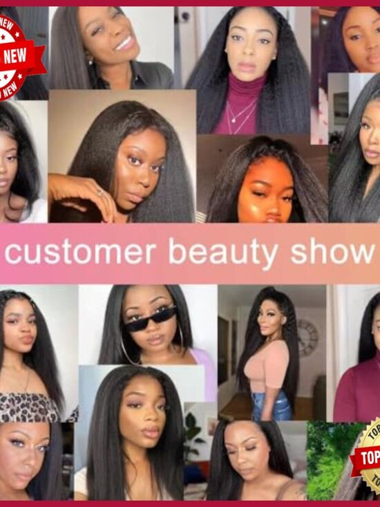 Seamless Clip In Human Hair Extensions 8pcs 120g 16inch Kinky Straight
